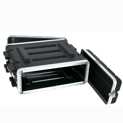 ABS 17&quot; Depth 19 Inch Rack Flight Case 3U  Rack Case For DJ / PA