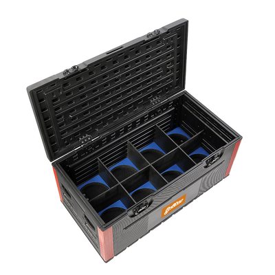 HDPE Plastic Led Par Flight Case PE Lighting Equipment Case Custom Logo