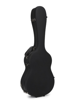 Schwerer Fall PVCs Matte Black Leather Fiberglass Guitar mit Rucksack-Bügeln