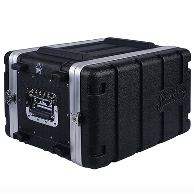 12&quot; Depth  6U ABS Amplifier Rack Case Light Weight Twist Locks x 4 , 2 Carry Handles