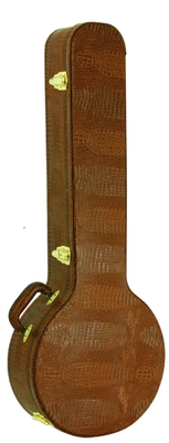 Multi Plywood 3mm Hardshell Banjo Case With Interior Foam Padding