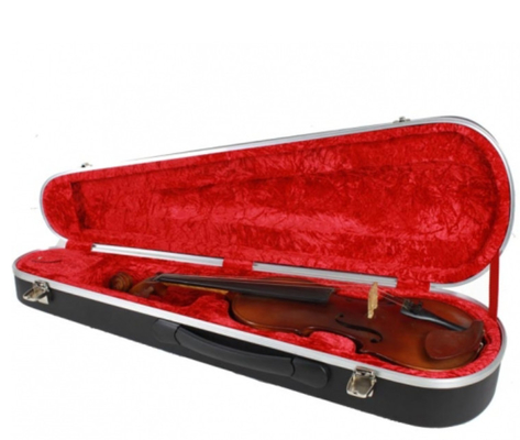 ABS Violin Hard Case Violin Case Black Hard Shell Violin Case