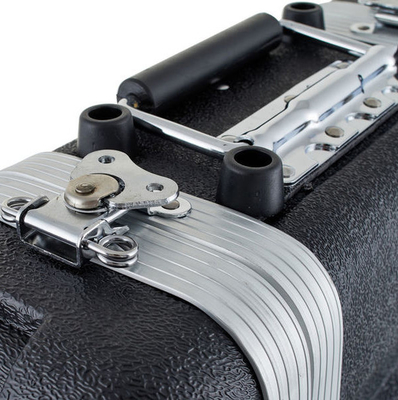 Microphone 2U Shallow Rack Case Waterproof  ABS 8&quot; Depth