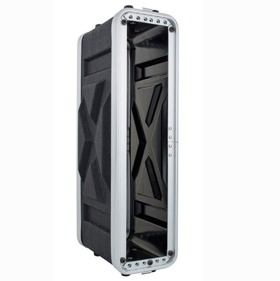 Microphone 2U Shallow Rack Case Waterproof  ABS 8&quot; Depth