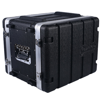 Lightweight ABS 8U Flight Rack Case 12&quot; Depth For Processor