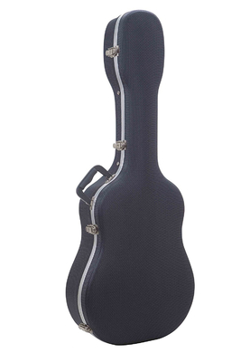 Guider ABS Classic Guitar Hard Case Black For Dreadnought Guitars