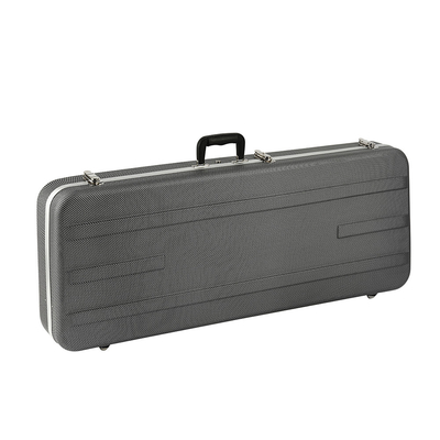 Gray Electric Guitar Case Hard Shell ABS Foam Lightweight