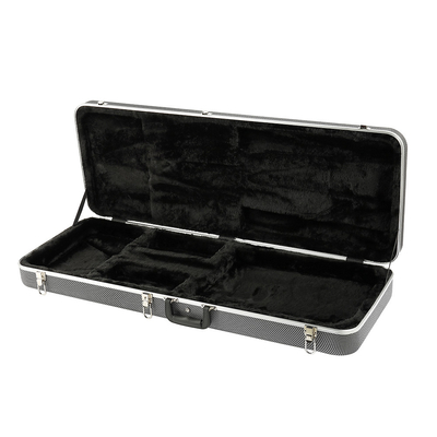 Gray Electric Guitar Case Hard Shell ABS Foam Lightweight