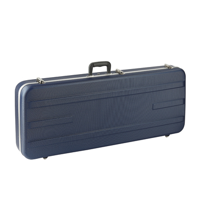 ABS Rectangular Electric Guitar Hard Case Shell Blue Waterproof