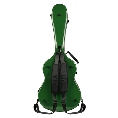 Green Classical Hard Shell Guitar Case 39 Inch Fiberglass Anti Pressure