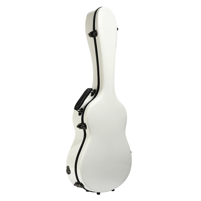 Fiberglass Classic Airline Guitar Case  White