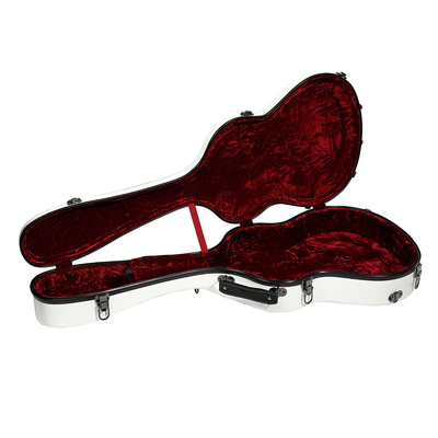 Fiberglass Classic Airline Guitar Case  White