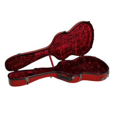39 Inch Fiberglass Best Classical Guitar Case Red