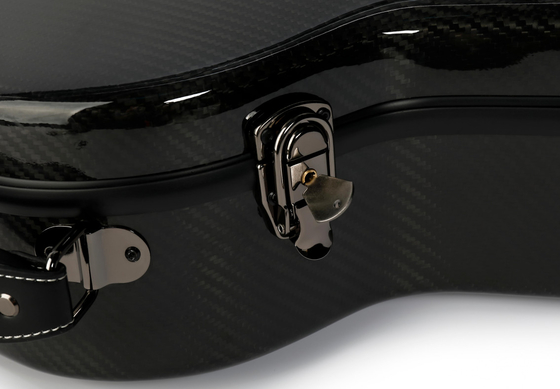 Guitar Acoustic Hard Case Carbon Fiber For Dreadnought Guitars