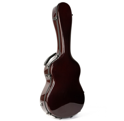 Steifer Griff-klassischer Gitarren-Flug-Fall-Luft-Kohlenstoff CFC-500 rot
