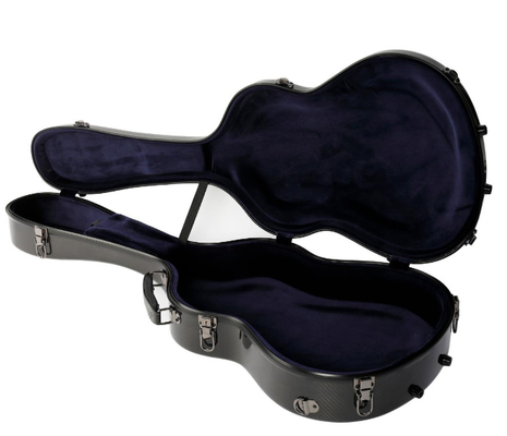 Steifer Griff-klassischer Gitarren-Flug-Fall-Luft-Kohlenstoff CFC-500 rot