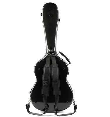 Luft-Kohlenstoff-Akustikgitarre-schwerer Fall für Reise-steifen Griff