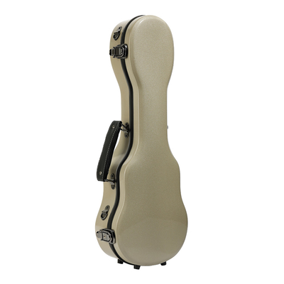 10 Colors Fiberglass Soprano Ukulele Hard Case Soft Velvet Lining