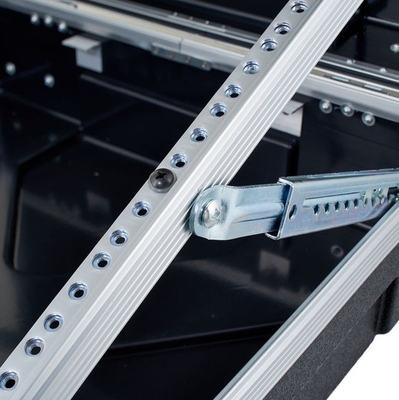 Anti Pressure ABS Pop Up Rack Mixer Case Heavy Duty Twist Latches