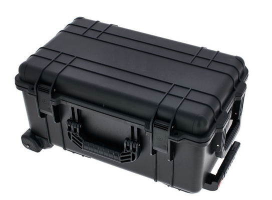 Hard Plastic Tool Carry Cases / Custom Logo Equipment Trolley Case Corrosion Resistant