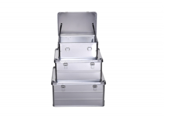 Lightweight Aluminum Tool Carry Cases 2 Key Latches Weight 33L-232L