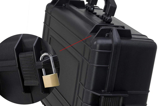 PP Plastic Military Toolboxes Tool Carry Case Top 45mm + Bottom 100mm