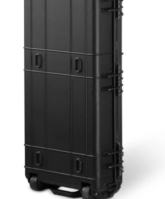 IP 67 Wheeled Tool Carry Cases PP Plastic Case With Wheels Chemical Resistant