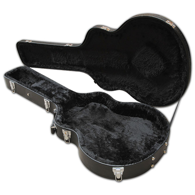Wooden Dreadnought Acoustic Guitar Hard Case Plywood With Padded Carrying Handle