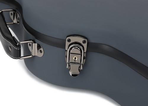 Matte Dark Grey Guitar Rack Case 39 Inch 2 X Backpack Straps