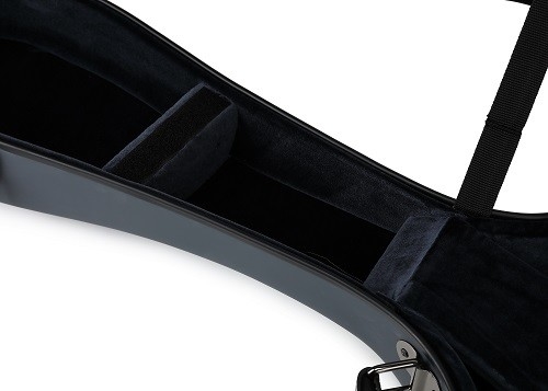 Matte Dark Grey Guitar Rack Case 39 Inch 2 X Backpack Straps