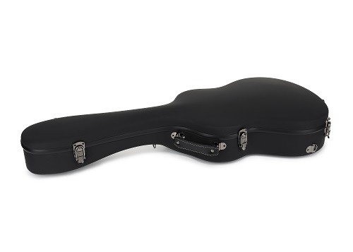 Schwerer Fall PVCs Matte Black Leather Fiberglass Guitar mit Rucksack-Bügeln