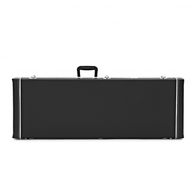 OEM Electric Guitar Wooden Case Rectangular Shaped Gold Fittings