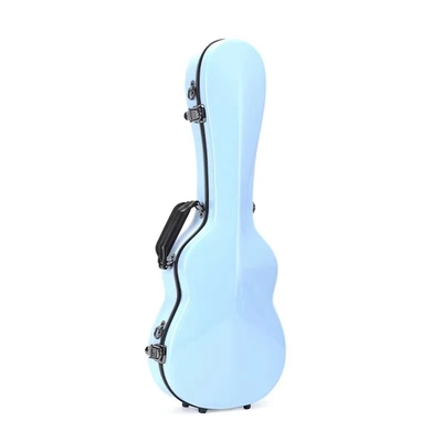 Hardshell Fiberglass Tenor Ukulele Hard Case Thick Padded Tiffiany Blue