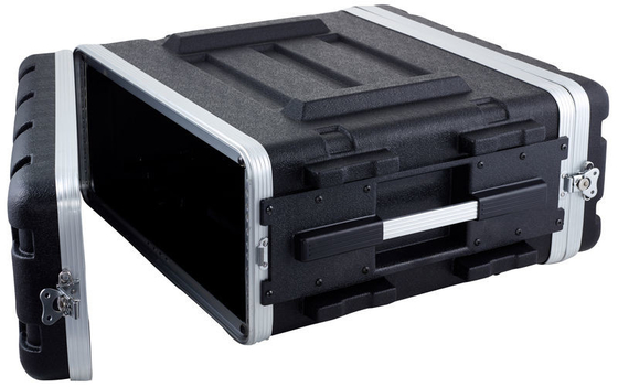 19 Inch 4U ABS Rack Case With Removable Doors Ventilation Holes