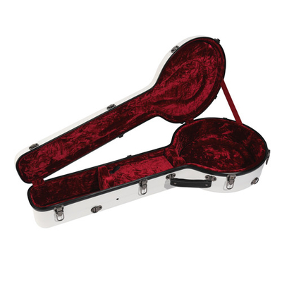 Multiple Color Hardshell Banjo Case With 5 Locks Foam Padding Interior