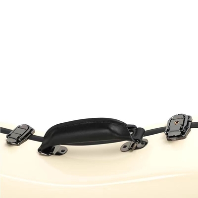 Fiberglass Hardshell Banjo Case With Shoulder Strap Leather Handle