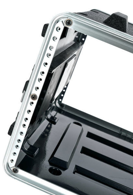 6U ABS Rack Case With Removable Doors For 2U 4U 3U 8U 10U Spaces