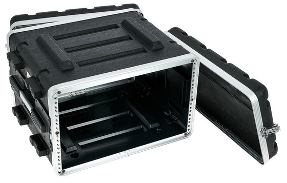 6U ABS Rack Case With Removable Doors For 2U 4U 3U 8U 10U Spaces