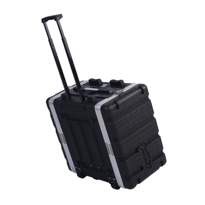 Low Profile 4U Rack Enclosure With Wheels Shock Resistance Space Saving