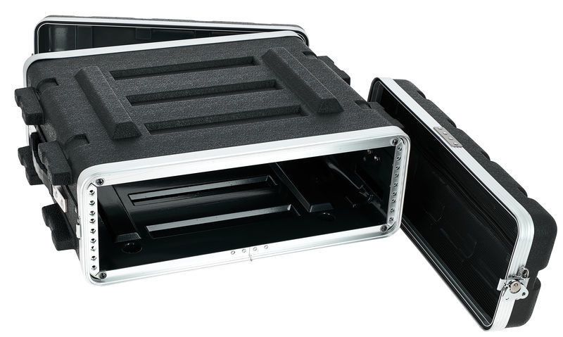 Slim 3U Rackmount Case For AV And IT Gear 19 Inch Width
